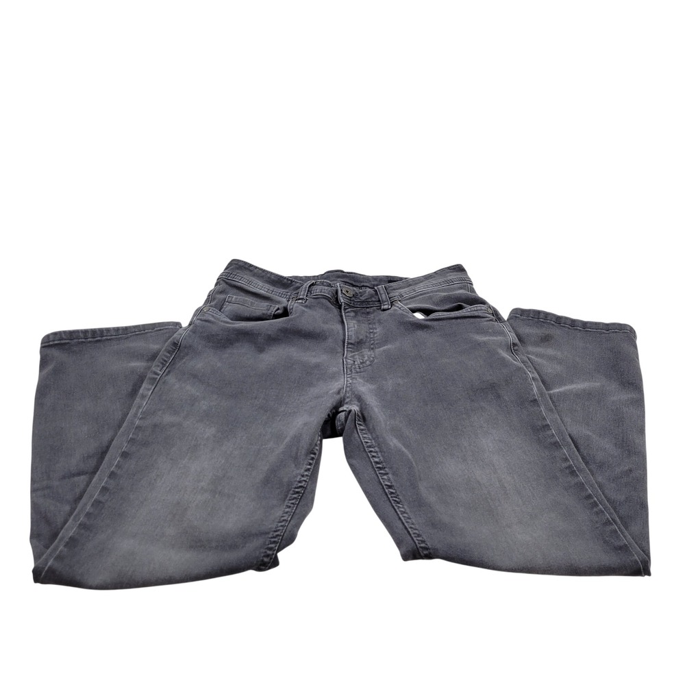 The Perfect Jean NYC Denim‎ Pants Mens 29x28 Grey Excellent Thick Thicc Stretch